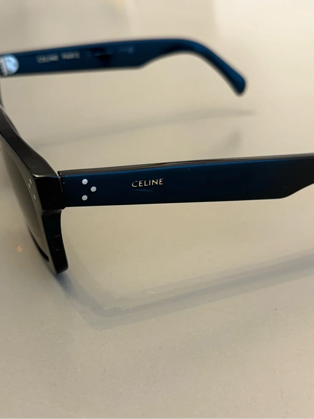 Celine CL4004IN 01D Women's Black Square Sunglasses 50-22-150